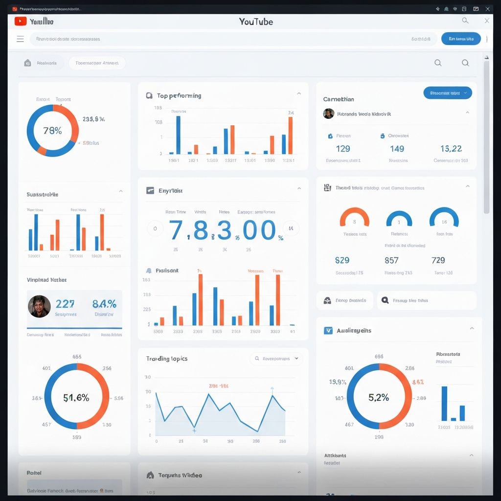 YouTube Analytics Dashboard